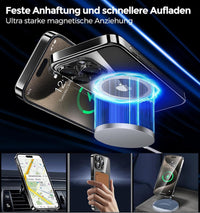 Handyhülle iPhone 15 Pro Hülle mit MagSafe und Integriertem 9H Kameraschutz