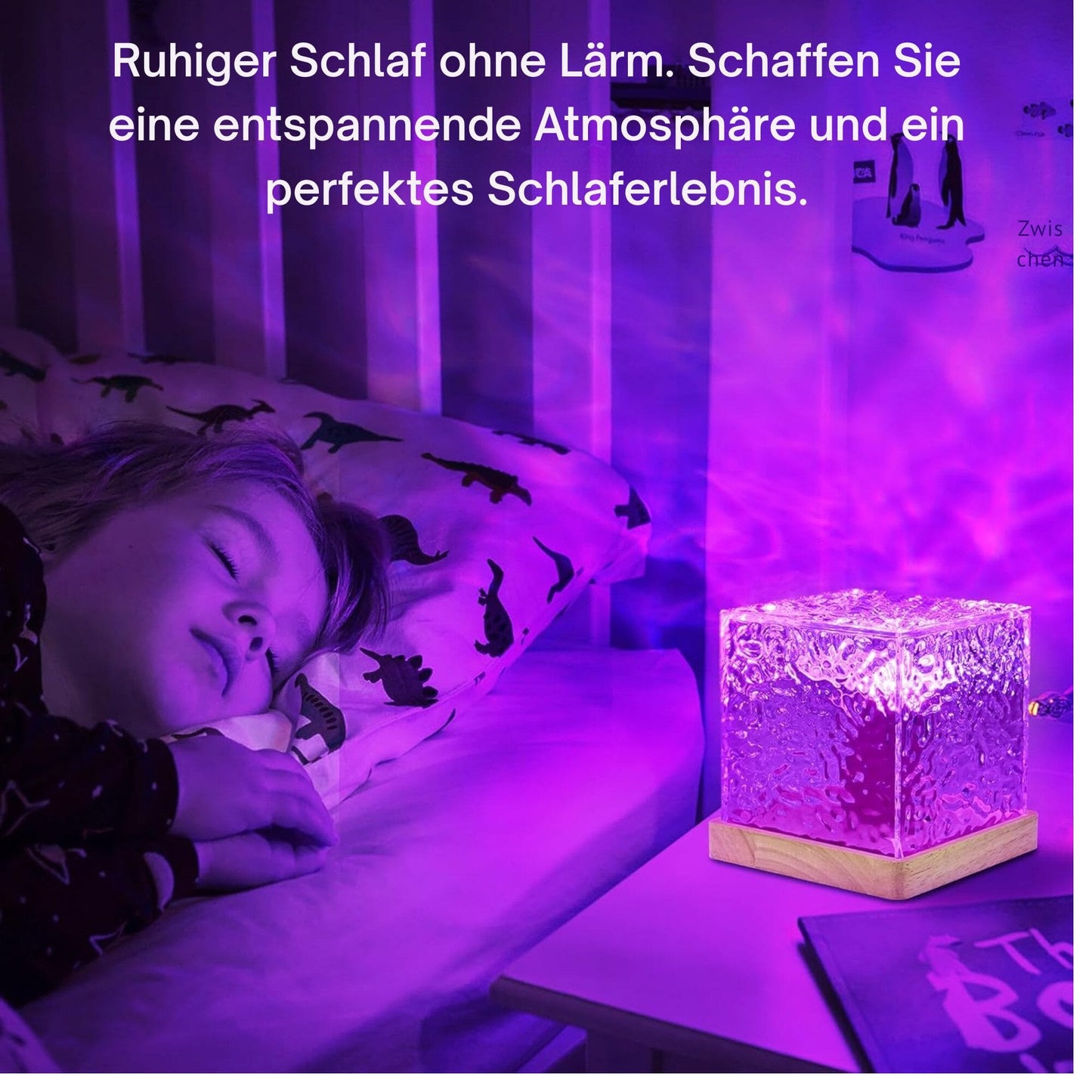 LED Nachtlicht Sternenhimmel Projektor mit Fernbedienung, 3D Galaxy Lampe 16 Farben