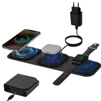 Mag-Safe Ladegerät 3-in-1 kabelloses Ladegerät mit USB C & 15W Adapter Induktions-Ladegerät