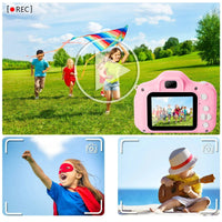 Kinderkamera 48MP 1080P HD Digitalkamera Spielzeug mit 32GB SD Karte Kinderkamera
