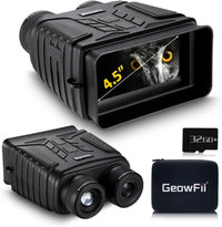Nachtsichtgerät M45 Pro Nachtsichtgerät 4K HD, 4,5-Zoll Großbildschirm, 4000 mAh Akku