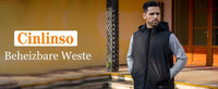 Funktionsweste Wärmeweste, beheizte Jacke, Intelligente einstellbare 3 Heizzonen