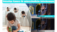 Digitalkamera mit 32G Micro SD Karte, 1080P Kinderkamera 44MP HD Kinderkamera