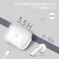 Bluetooth-Kopfhörer mit Rauschunterdrückung, 35 Stunden Wiedergabezeit Funk-Kopfhörer