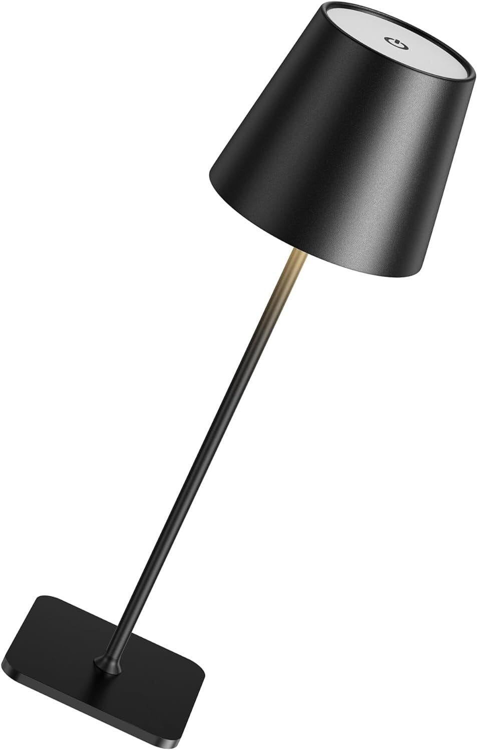 LED Tischleuchte mit 3 Farbtemperaturen -Wiederaufladbar,Touch-Dimmer,IP54 Wasserdicht