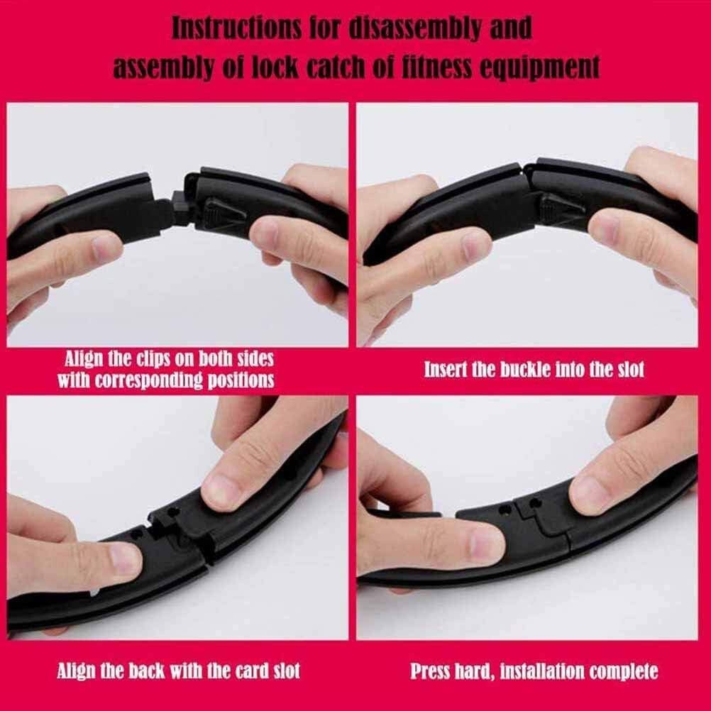 Hula-Hoop-Reifen Intelligenter Fitness-Ring, verstellbare Taille