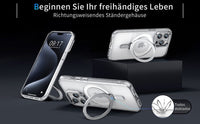 Handyhülle iPhone 15 Pro Max Hülle mit MagSafe und Integriertem 9H Kameraschutz