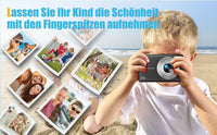 Digitalkamera mit 32G Micro SD Karte, 1080P Kinderkamera 44MP HD Kinderkamera