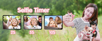 Sofortbildkamera 2,4'' Bildschirm für Kinder mit 32GB Karte & Zubehör Kinderkamera