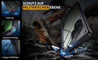 Handyhülle Samsung Galaxy S23 Ultra Hülle, IP68 Wasserdicht Handyhülle, Stoßfest