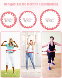 Hula-Hoop-Reifen Smart Fitness Hula Hoop mit oder ohne intelligentem Zähler