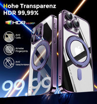 Handyhülle iPhone 15 Pro Max Hülle mit MagSafe und Integriertem 9H Kameraschutz