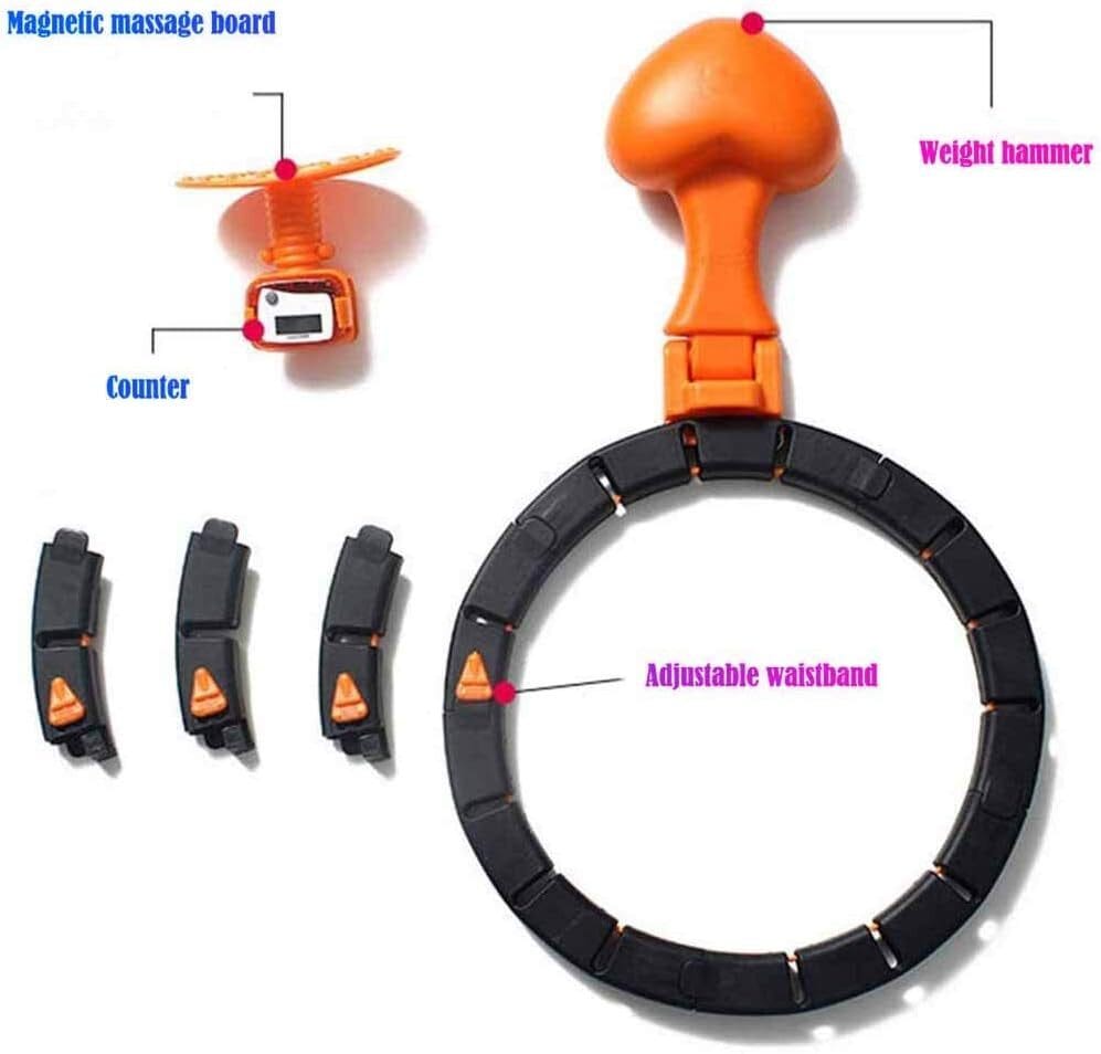 Hula-Hoop-Reifen Intelligenter Fitness-Ring, verstellbare Taille