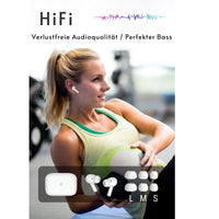 Bluetooth-Kopfhörer mit Rauschunterdrückung, 35 Stunden Wiedergabezeit Funk-Kopfhörer