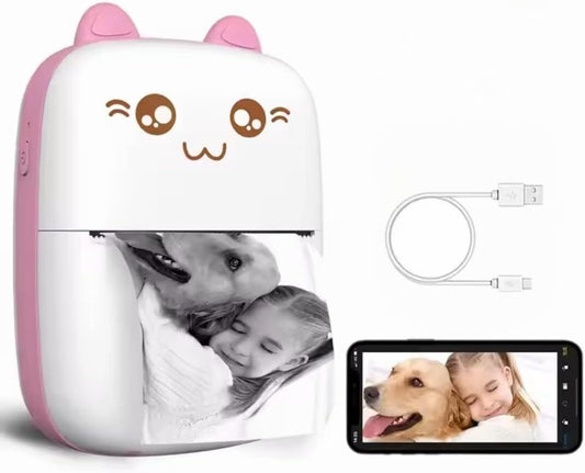 Tragbarer Sticker Bluetooth-Drucker für Notizen, Fotos und Etiketten Mini-Drucker