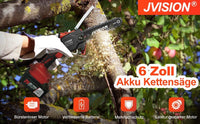 Akku-Kettensäge mit Brushless Motoren und mit 2 200mAh Akku