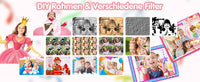 Sofortbildkamera 2,4'' Bildschirm für Kinder mit 32GB Karte & Zubehör Kinderkamera