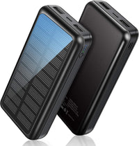 tragbares Solarladegerät, Dual USB-Anschlüsse für schnelles Aufladen Solar Powerbank