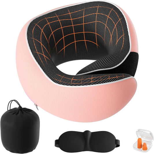 Nackenkissen für die Reise - memory-foam Ergonomisches Reisekissen