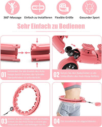 Hula-Hoop-Reifen Smart Fitness Hula Hoop mit oder ohne intelligentem Zähler