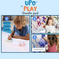 Kreativset Aqua Water Doodle Matte, Montessori Spielzeug 80x100cm XL