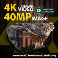 Nachtsichtgerät M45 Pro Nachtsichtgerät 4K HD, 4,5-Zoll Großbildschirm, 4000 mAh Akku