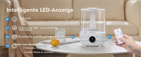 Luftbefeuchter Auto Quiet Mode für Baby, 4L Ultraschall Cool Mist Luftbefeuchter