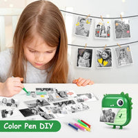 Sofortbildkamera 2,4'' Bildschirm für Kinder mit 32GB Karte & Zubehör Kinderkamera