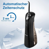 Munddusche Kabellos,5 Modi Elektrischer Zahnreiniger IPX7 Wasserdichter