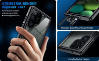 Handyhülle Samsung Galaxy S23 Ultra Hülle, IP68 Wasserdicht Handyhülle, Stoßfest