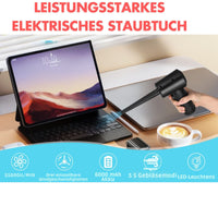 Akku-Handstaubsauger Druckluftspray Luftreinigungspistole 51000u/min Kabelloser Reiniger