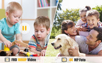 Digitalkamera mit 32G Micro SD Karte, 1080P Kinderkamera 44MP HD Kinderkamera