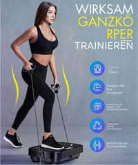 Vibrationsplatte Vibrierende Schüttelplattform für das Ganzkörper-Fitnesstraining