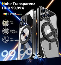 Handyhülle iPhone 15 Pro Hülle mit MagSafe und Integriertem 9H Kameraschutz