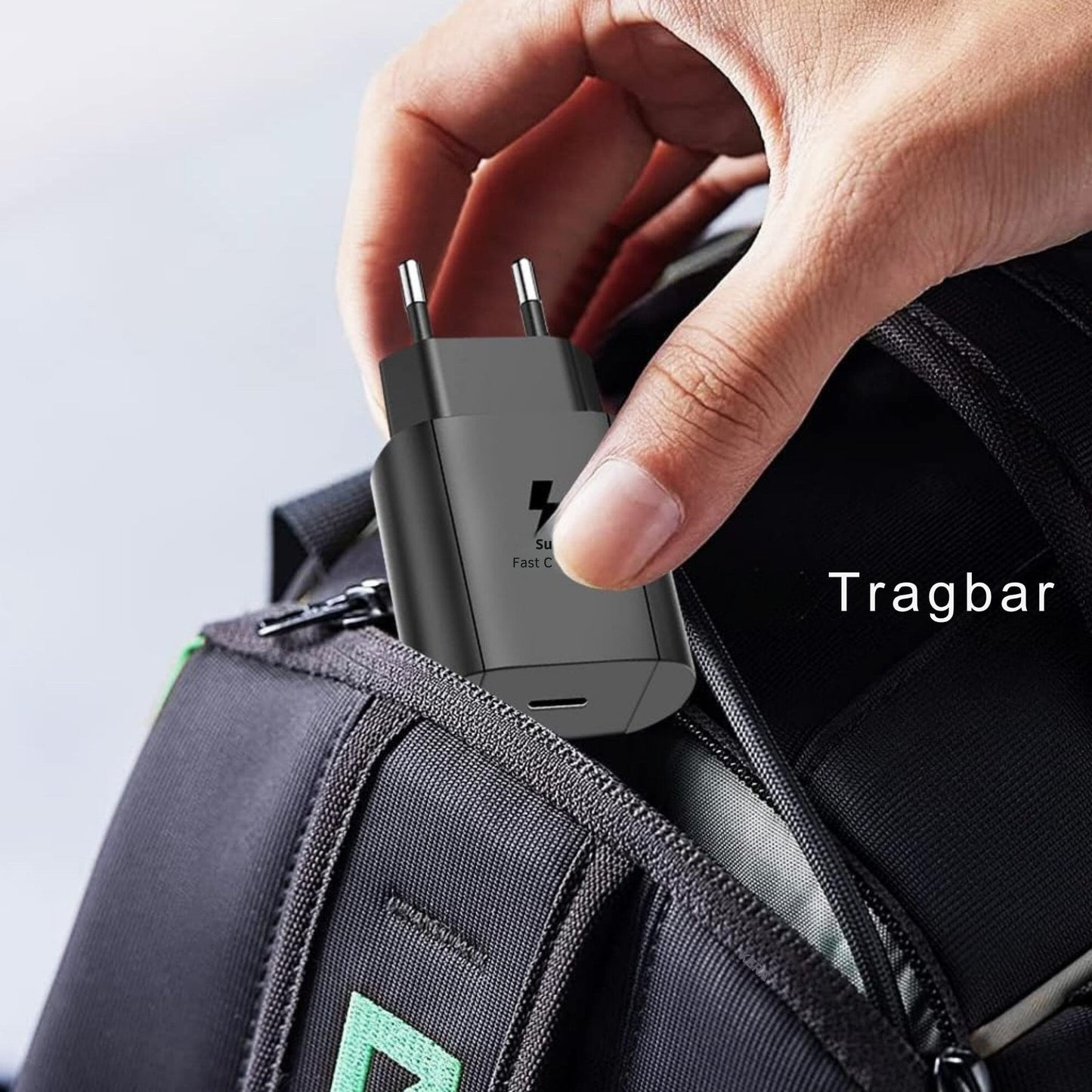 25W USB-C mit 2 Meter Kabel, universell kompatibles ultraschnelles Schnelllade-Gerät