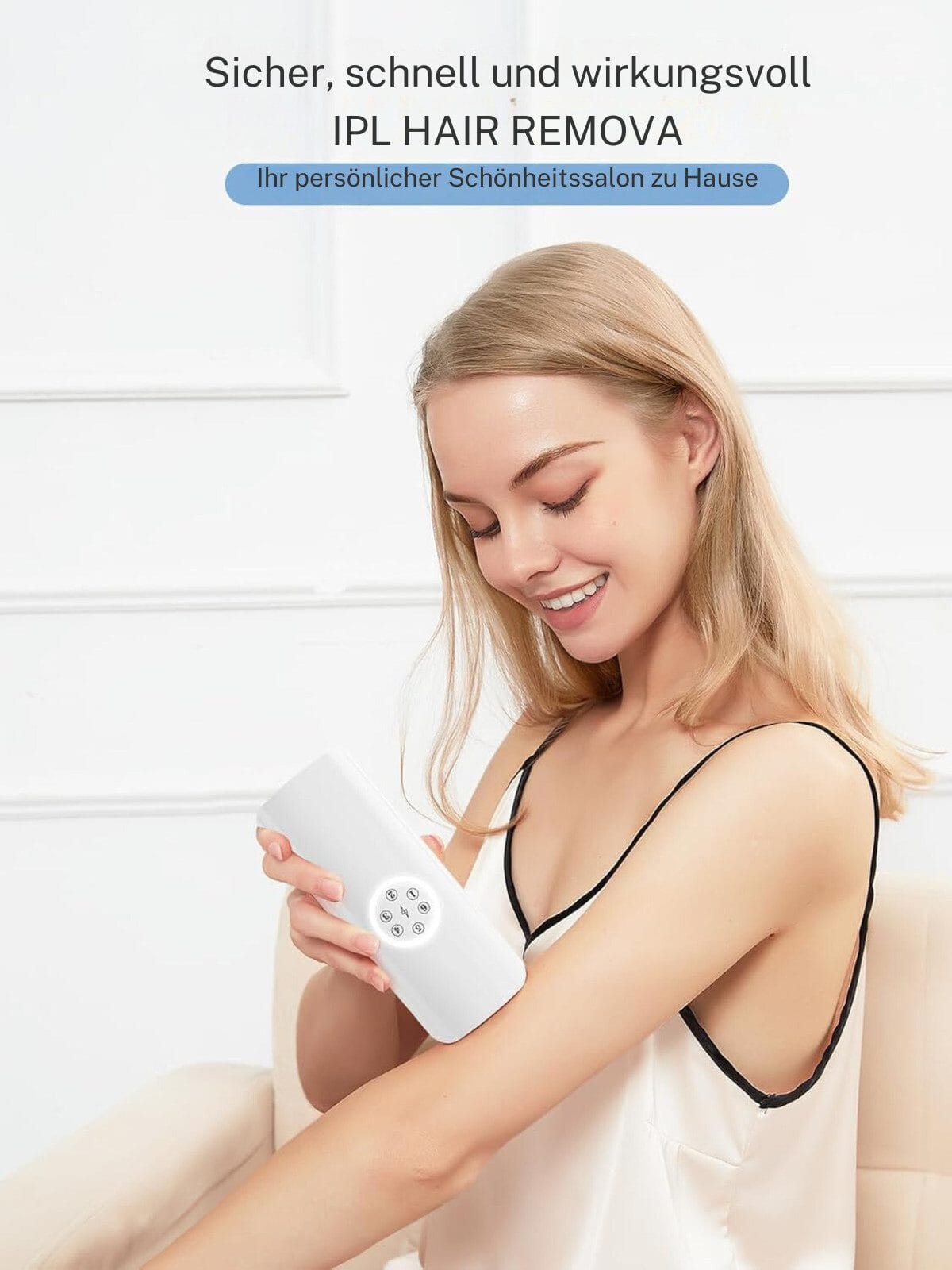 IPL-Haarentferner Pulslicht Epilierer Laser Epilierer für Frauen und Männer