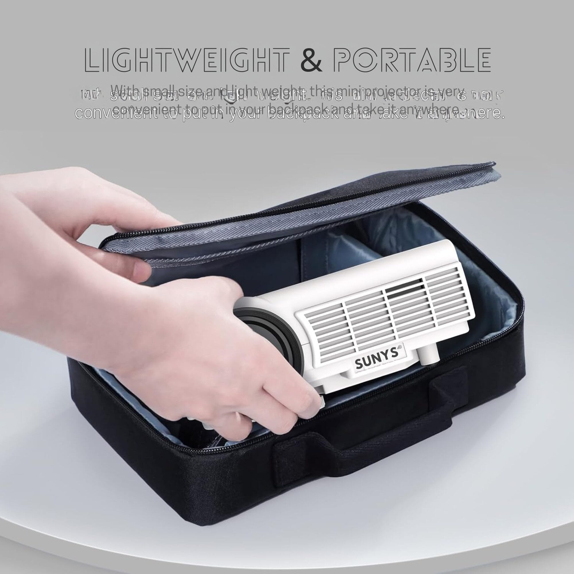 mit 10000 Lumen, nativer 1080P Full HD Auflösung, 10.000:1 Kontrast LED-Beamer