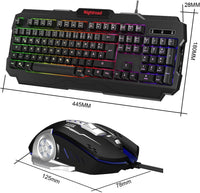 Nightroad RGB Beleuchtung, QWERTY, 105 Tasten, Anti-Ghosting Gaming-Tastatur