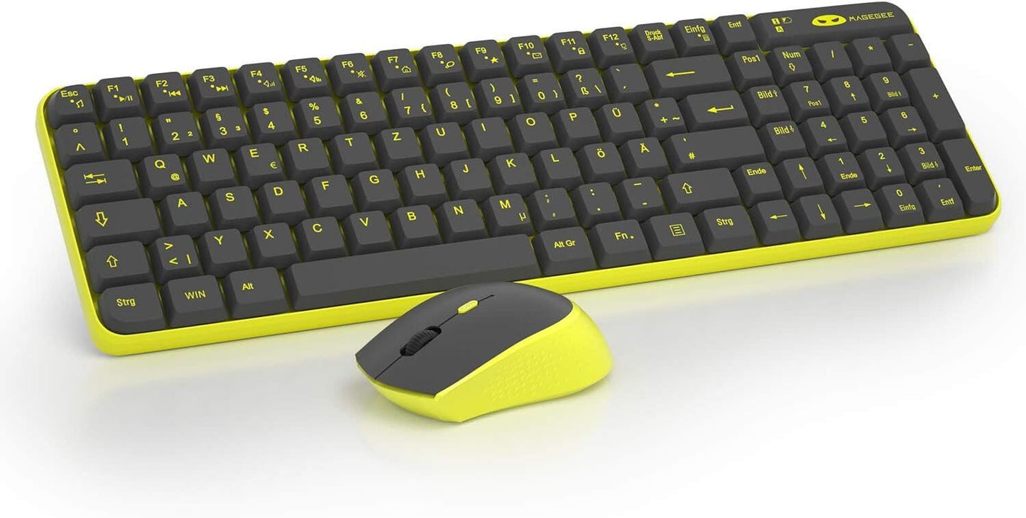V610 Gaming Tastatur-Maus-Kombination [DE-Layout] Wireless-Tastatur
