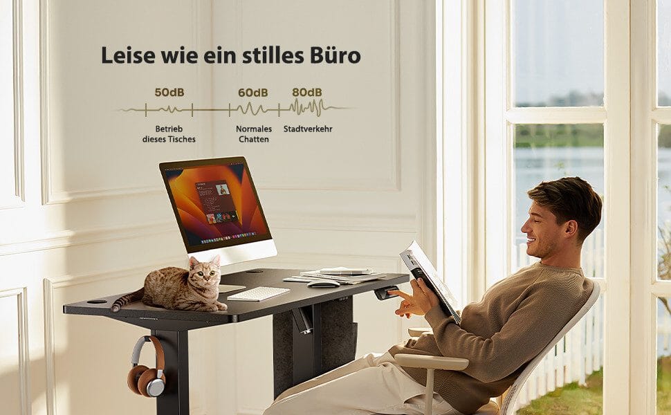 Schreibtisch Elektrischer Höhenverstellbarer Schreibtisch mit Storage Tasche