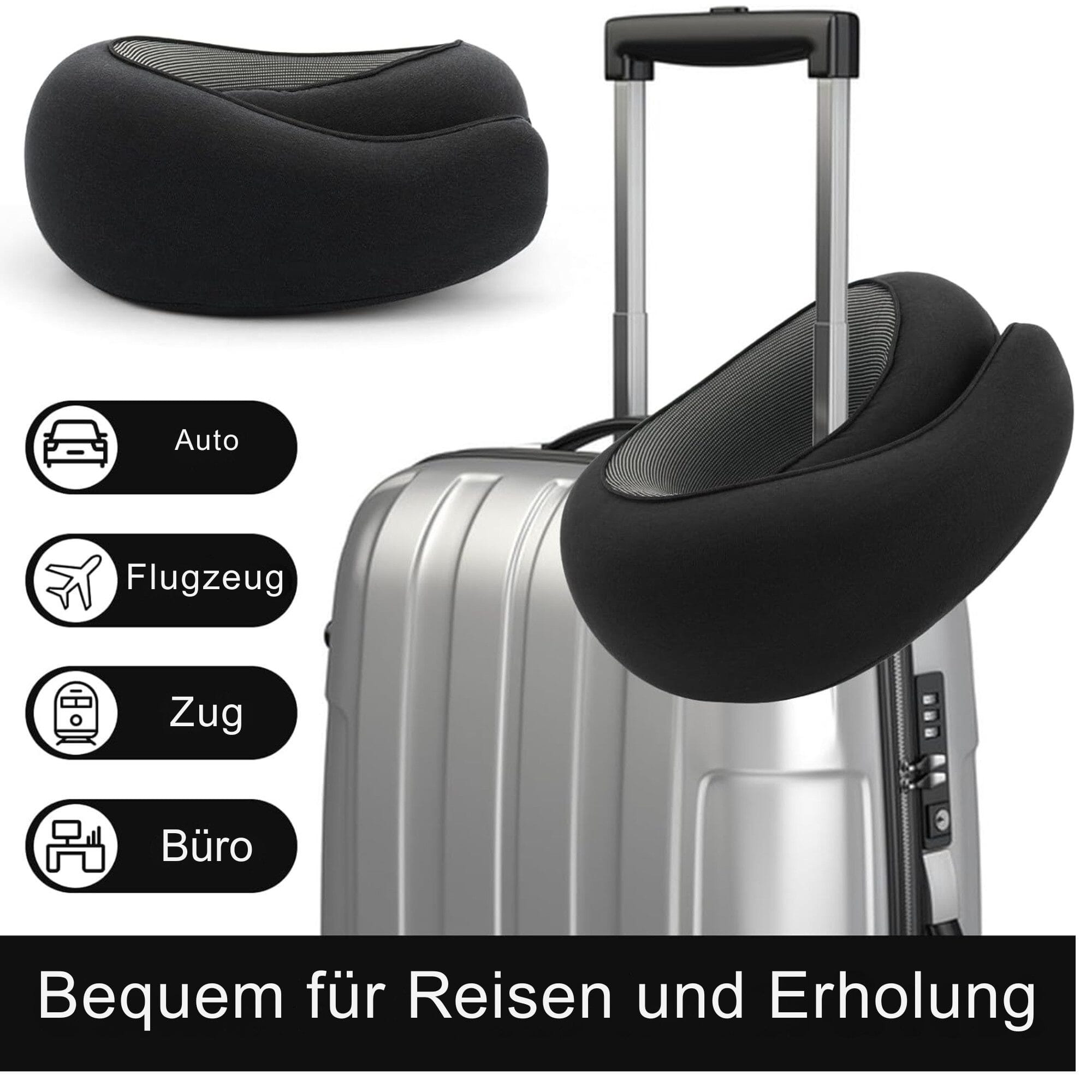 Nackenkissen für die Reise - memory-foam Ergonomisches Reisekissen